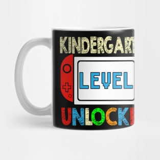 Kindergarten Level Unlocked Back To School Video Gamer Lovers Mug